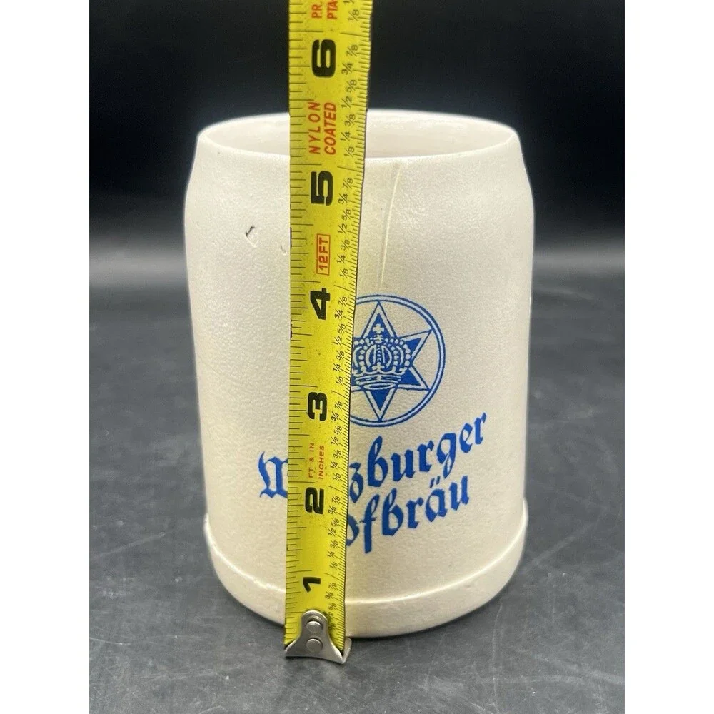 Vintage Wurzburger Hofbrau 0.5L Stoneware Beer Stein Mug Made in Germany